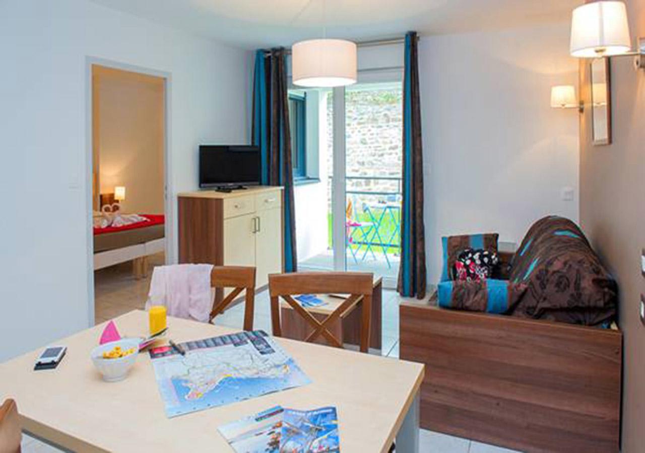 Goelia Les 7 Iles Aparthotel Perros-Guirec Exteriör bild